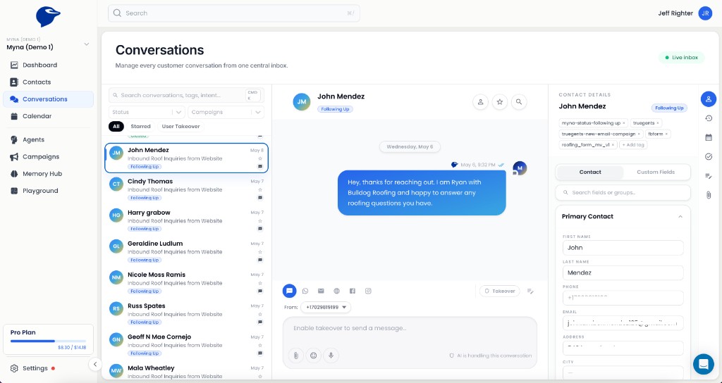 Best AI Appointment Setters for Contractors in 2026: 7 Ranked — Myna.cx